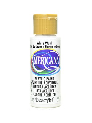 Decoart Americana Acrylic Paints White Wash 2 Oz. [Pack Of 8] (8PK-DA2-3)