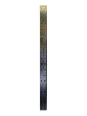 Gaebel 600 Series Stainless Steel Ruler 18 In. (600 18")