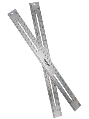 Gaebel Series 616 Two-Sided Ruler (616 18")