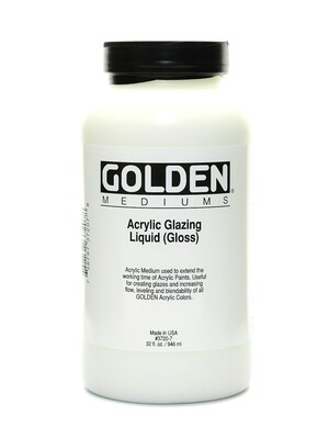 Golden Acrylic Glazing Liquid Gloss 32 Oz. (3720-7)