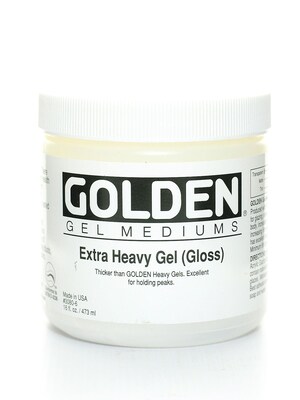 Golden Gel Mediums Extra Heavy Gloss 16 Oz. (3080-6)