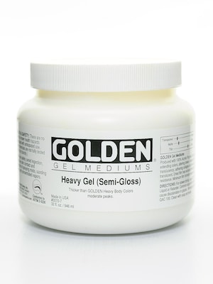 Golden Gel Mediums Heavy Semi-Gloss 32 Oz. (3070-7)