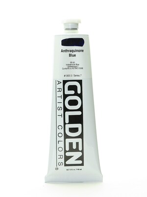 Golden Heavy Body Acrylics Anthraquinone Blue 5 Oz. (1005-3)