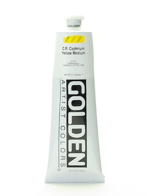 Golden Heavy Body Acrylics Cadmium Yellow Medium (Cp) 5 Oz. (1130-3)