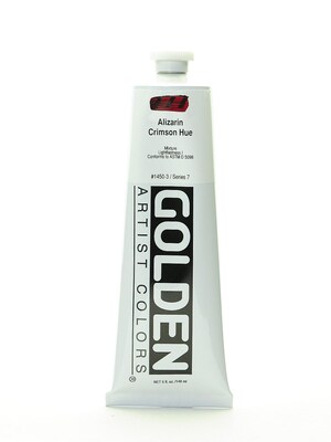 Golden Heavy Body Acrylic Paints Historical Alizarin Crimson Hue 5 Oz. (1450-3)