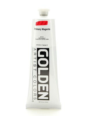 Golden Heavy Body Acrylics Primary Magenta 5 Oz. (1510-3)