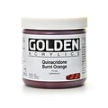 Golden Heavy Body Acrylics Quinacridone Burnt Orange 16 Oz. (1280-6)