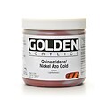 Golden Heavy Body Acrylics Quinacridone Nickel Azo Gold 16 Oz. (1301-6)