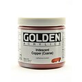 Golden Iridescent And Interference Acrylic Paints Iridescent Copper Coarse 16 Oz. (4105-6)