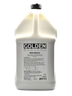 Golden Matte Medium 128 Oz. (3530-8)