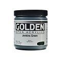 Golden Open Acrylic Colors Jenkins Green 8 Oz. Jar (7195-5)