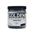 Golden Open Acrylic Colors Paynes Gray 8 Oz. Jar (7240-5)