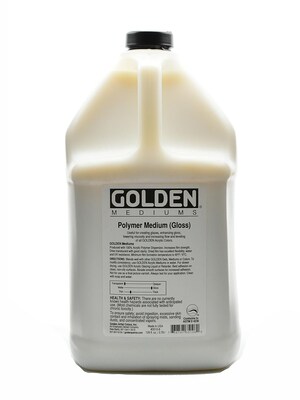 Golden Polymer Paint Medium Gloss 128 Oz. (3510-8)