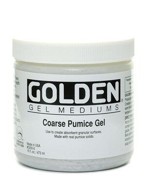 Golden Pumice Gels Coarse 16 Oz. (3200-6)