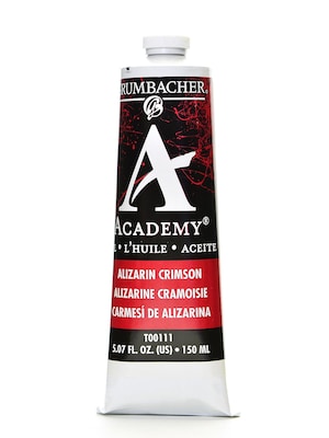 Grumbacher Academy Oil Colors Alizarin Crimson 5.07 Oz. (T001-11)