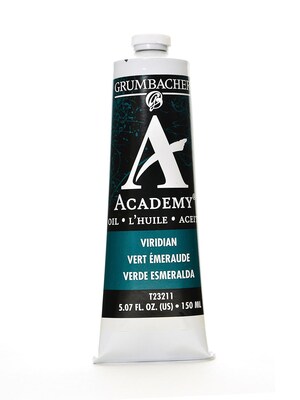 Grumbacher Academy Oil Colors Viridian Hue 5.07 Oz. [Pack Of 2] (2PK-T232-11)