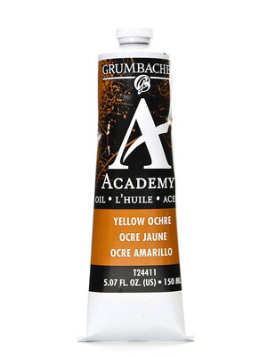 Grumbacher Academy Oil Colors Yellow Ochre 5.07 Oz. [Pack Of 2] (2PK-T244-11)