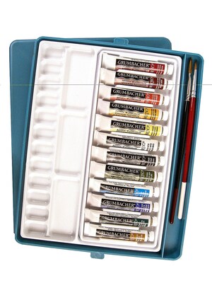 Grumbacher Academy Watercolor Artists Sketchbox Set Set Of 12 (2012)