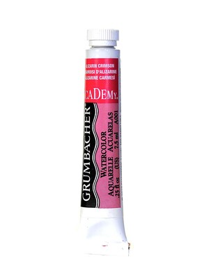 Grumbacher Academy Watercolors Alizarin Crimson [Pack Of 4] (4PK-A001)