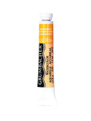 Grumbacher Academy Watercolors Cadmium Orange Hue [Pack Of 4] (4PK-A025)