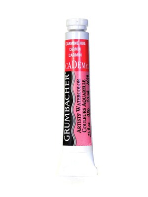 Grumbacher Academy Watercolors Carmine Hue [Pack Of 4] (4PK-A038)