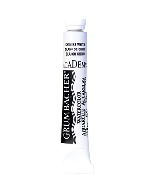 Grumbacher Academy Watercolors Chinese White [Pack Of 4] (4PK-A043)