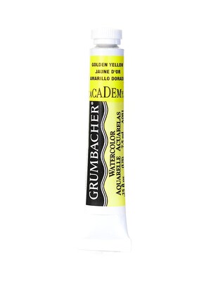 Grumbacher Academy Watercolors Golden Yellow [Pack Of 4] (4PK-A081)