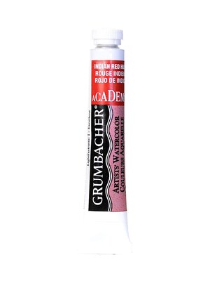 Grumbacher Academy Watercolors Indian Red [Pack Of 4] (4PK-A110)