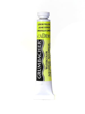 Grumbacher Academy Watercolors Lemon Yellow [Pack Of 4] (4PK-A118)