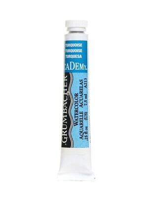 Grumbacher Academy Watercolors Turquoise [Pack Of 4] (4PK-A213)