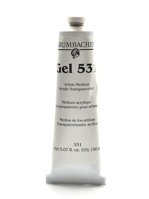 Grumbacher Acrylic Gel 531 Acrylic Transparentizer 5.07 Oz. (531)