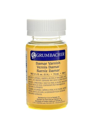 Grumbacher Damar Varnish 2 1/2 Oz. [Pack Of 2] (2PK-569-2)