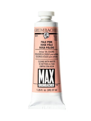 Grumbacher Max Water Miscible Oil Colors Flesh Hue 1.25 Oz. [Pack Of 2] (2PK-M071)