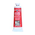 Grumbacher Max Water Miscible Oil Colors Grumbacher Red (Naphthol Red) 1.25 Oz. (M095)