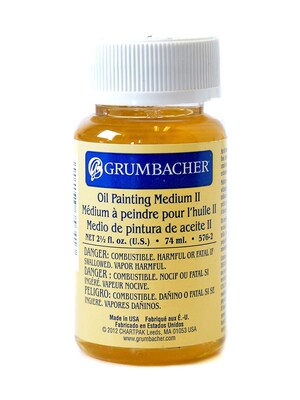 Grumbacher Oil Painting Medium Ii Each (576-2)