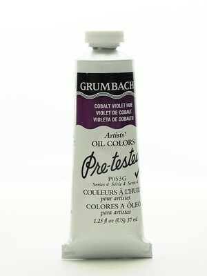 Grumbacher Pre-Tested Artists Oil Colors Cobalt Violet Hue P053 1.25 Oz. (P053G)