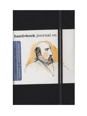 Assorted Publishers Hand Book Journal Co. Travelogue 3.5 x 5.5 Drawing Sketch Pad, 128 Sheets/Pad (12872)