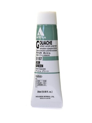 Holbein Acryla Gouache 20 Ml Ash Green [Pack Of 2] (2PK-D157)