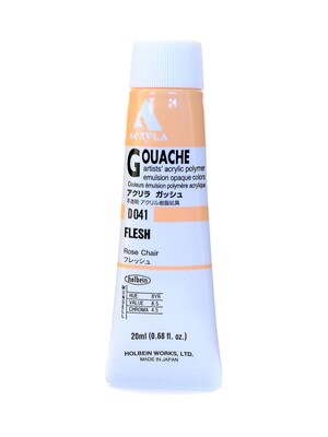 Holbein Acryla Gouache 20 Ml Flesh [Pack Of 2] (2PK-D041)