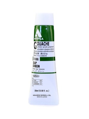 Holbein Acryla Gouache 20 Ml Sap Green [Pack Of 2] (2PK-D066)
