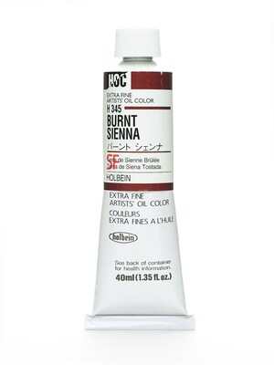 Holbein Artist Oil Colors Burnt Sienna 40 Ml (H345)