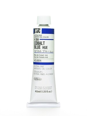 Holbein Artist Oil Colors Cobalt Blue Hue 40 Ml [Pack Of 2] (2PK-H304)