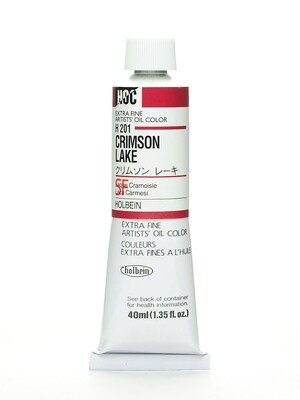 Holbein Artist Oil Colors Crimson Lake 40 Ml [Pack Of 2] (2PK-H201)