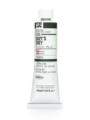 Holbein Artist Oil Colors DavyS Grey 40 Ml (H375)