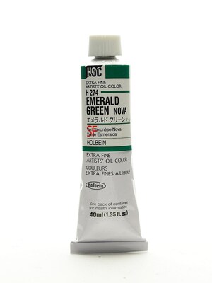 Holbein Artist Oil Colors Emerald Green Nova 40 Ml (H274)