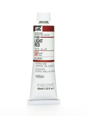 Holbein Artist Oil Colors Light Red 40 Ml (H340)