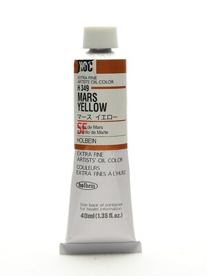 Holbein Artist Oil Colors Mars Yellow 40 Ml (H349)
