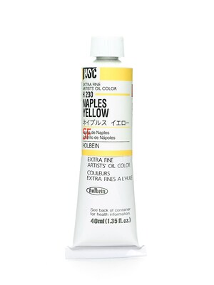 Holbein Artist Oil Colors Naples Yellow 40 Ml [Pack Of 2] (2PK-H230)