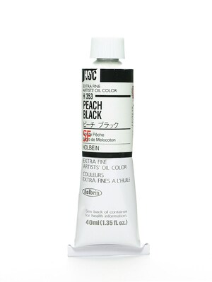 Holbein Artist Oil Colors Peach Black 40 Ml [Pack Of 2] (2PK-H353)