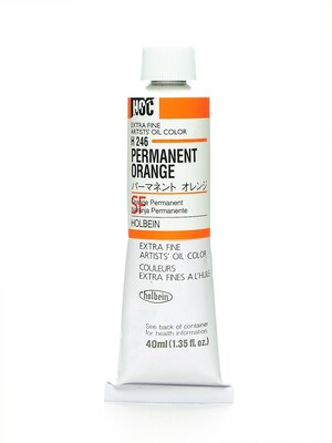 Holbein Artist Oil Colors Permanent Orange 40 Ml (H246)
